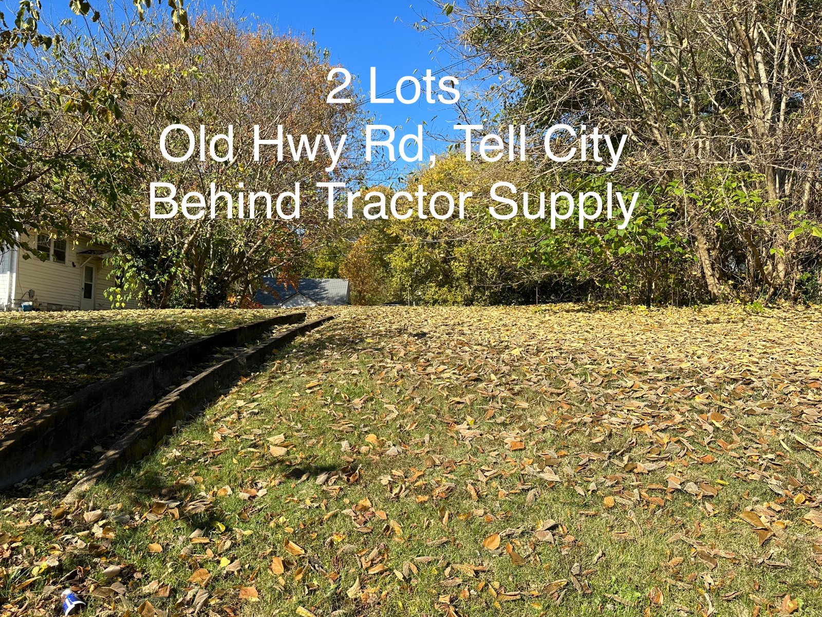 2 Large Lots Near Tractor Supply
