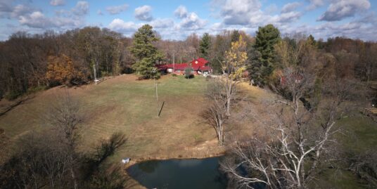 Charming home with stunning views on over 6 acres w/Huge Garage!