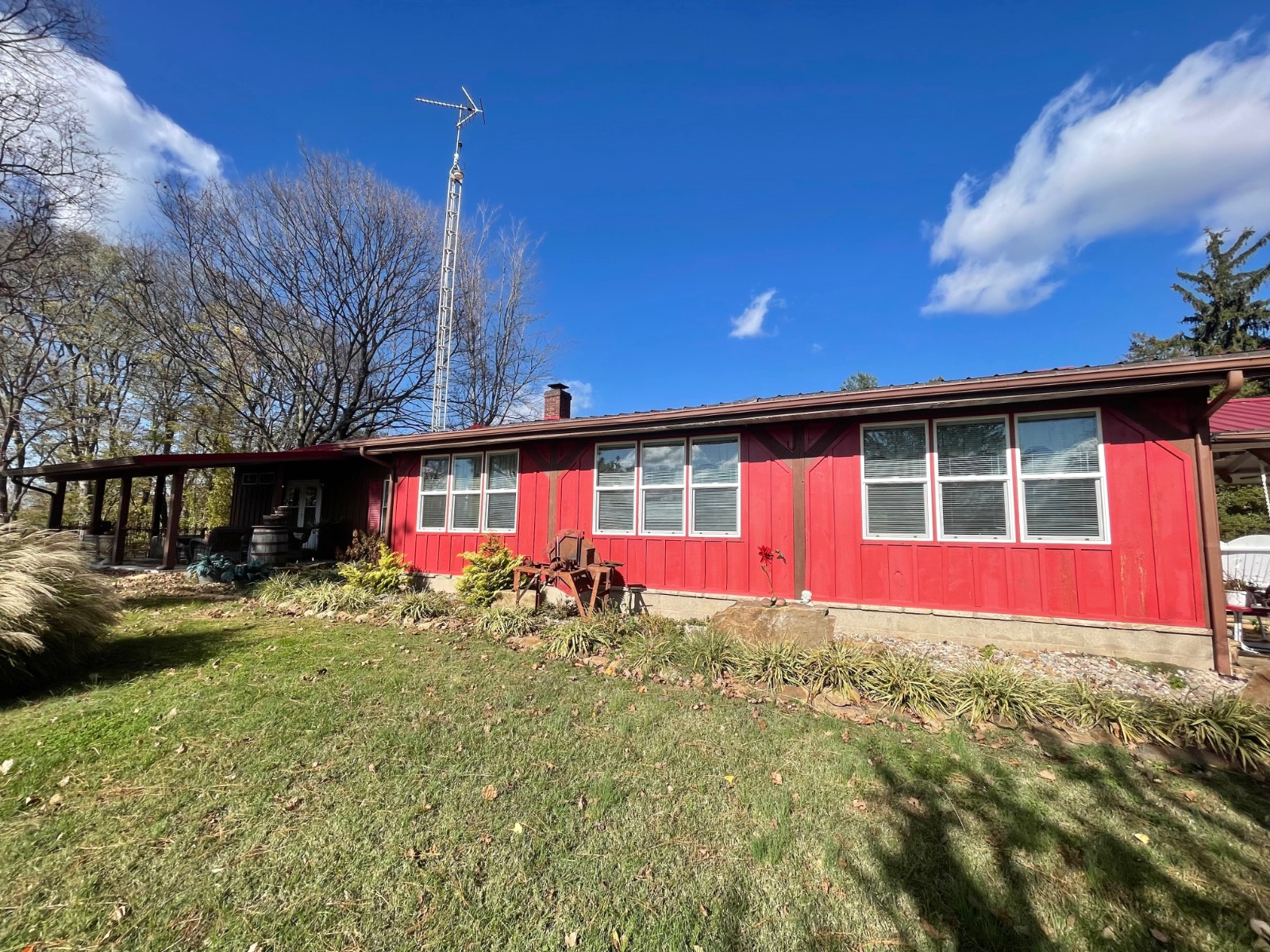 Charming home with stunning views on over 6 acres w/Huge Garage!
