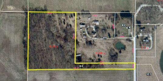 10.25 acres in Dubois County, IN