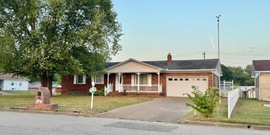 Beautiful brick home on 3 lots
