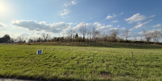 Building land! Fiber Internet, Electric, Gas, Water all ready!
